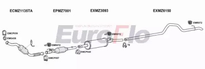 Система выпуска ОГ EuroFlo MZSPR21D 7029G05